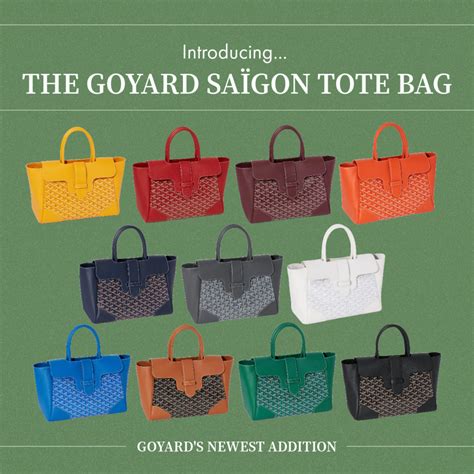 goyard saigon tote price